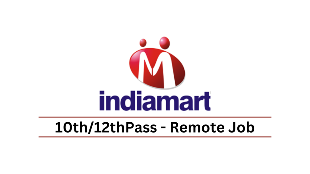 IndiaMart Job Tele Associate Free Seller Enrichment Amir Sohel