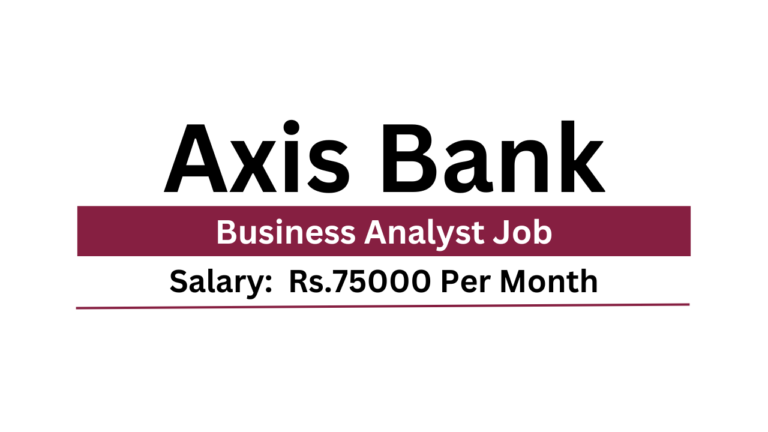 Axis Bank Is Hiring