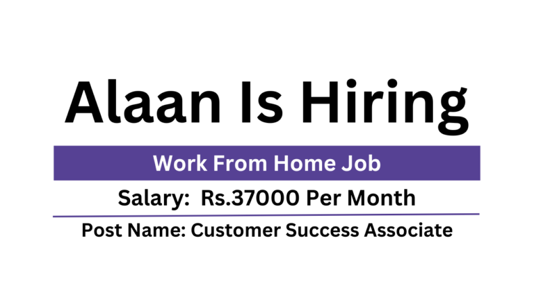 Alaan Is Hiring