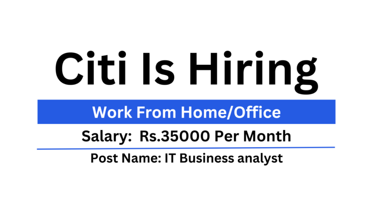 Citi Is Hiring