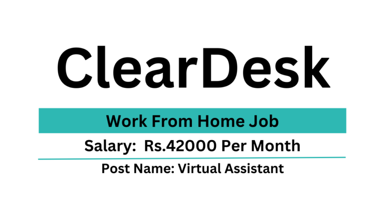 ClearDesk Job
