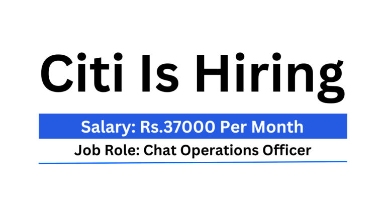 Citi Is Hiring