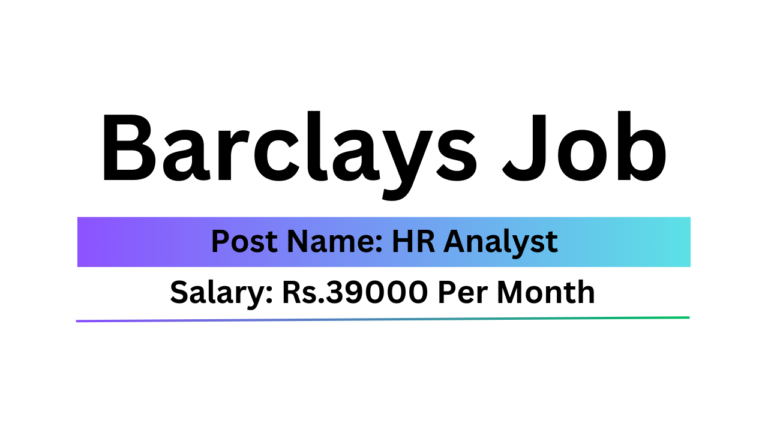 Barclays Job