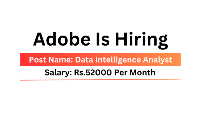 Adobe Recruitment 2024