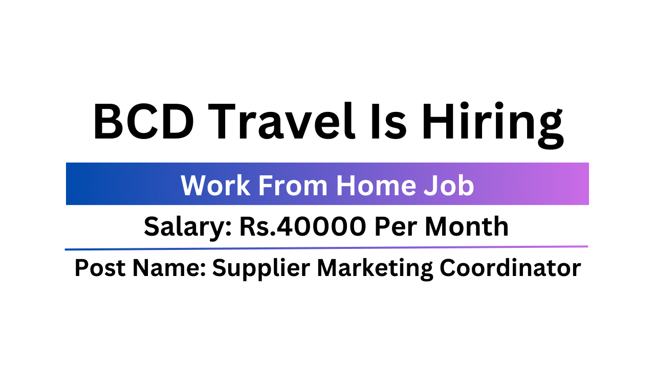BCD Travel Is Hiring