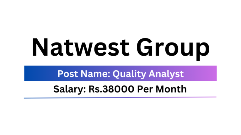 Natwest Group Job