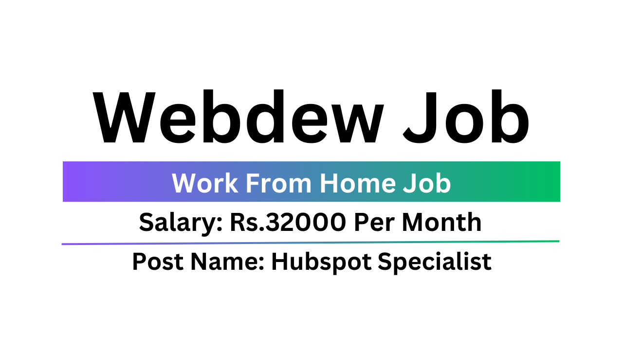 Webdew Job