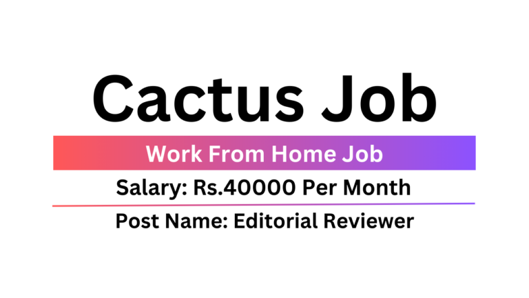 Cactus Job