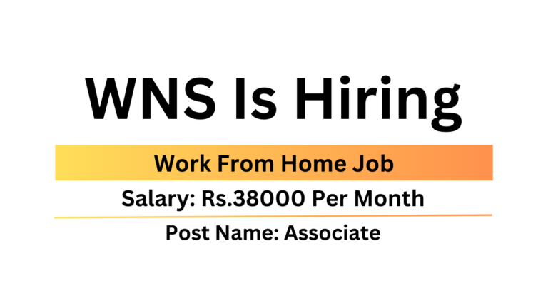 WNS Is Hiring