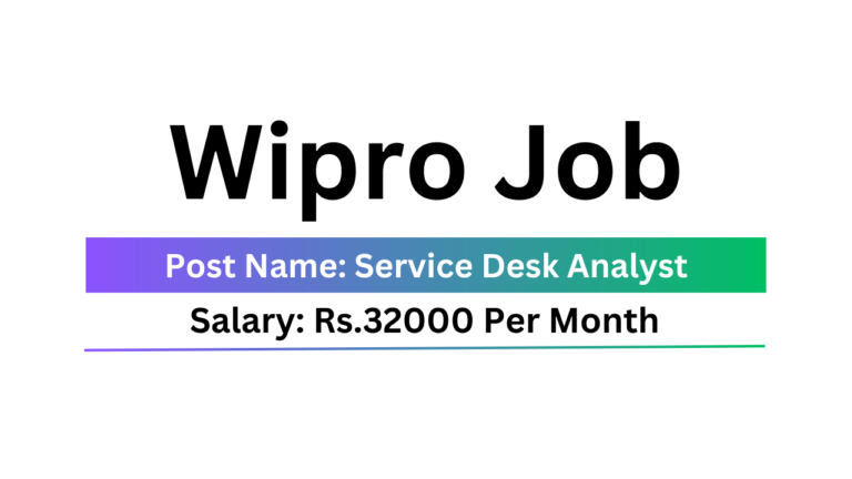 Wipro Job