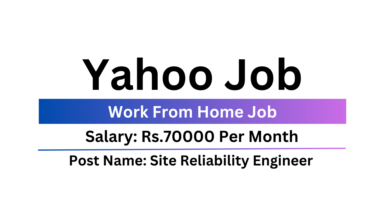 Yahoo Job