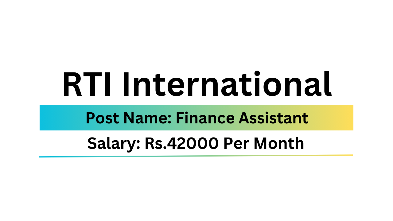 RTI International Is Hiring