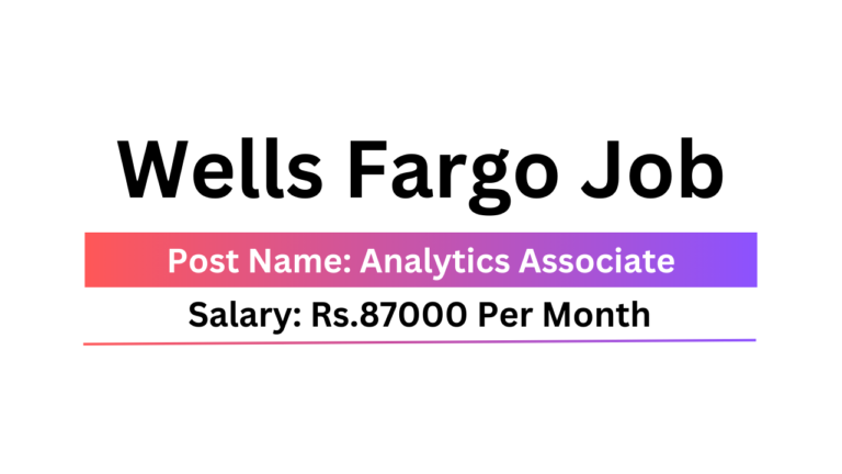 Wells Fargo Job