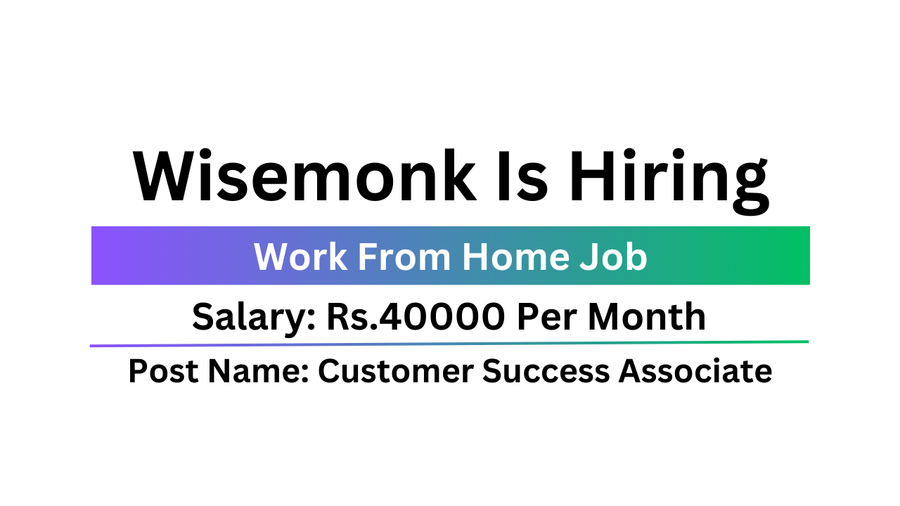 Wisemonk Is Hiring