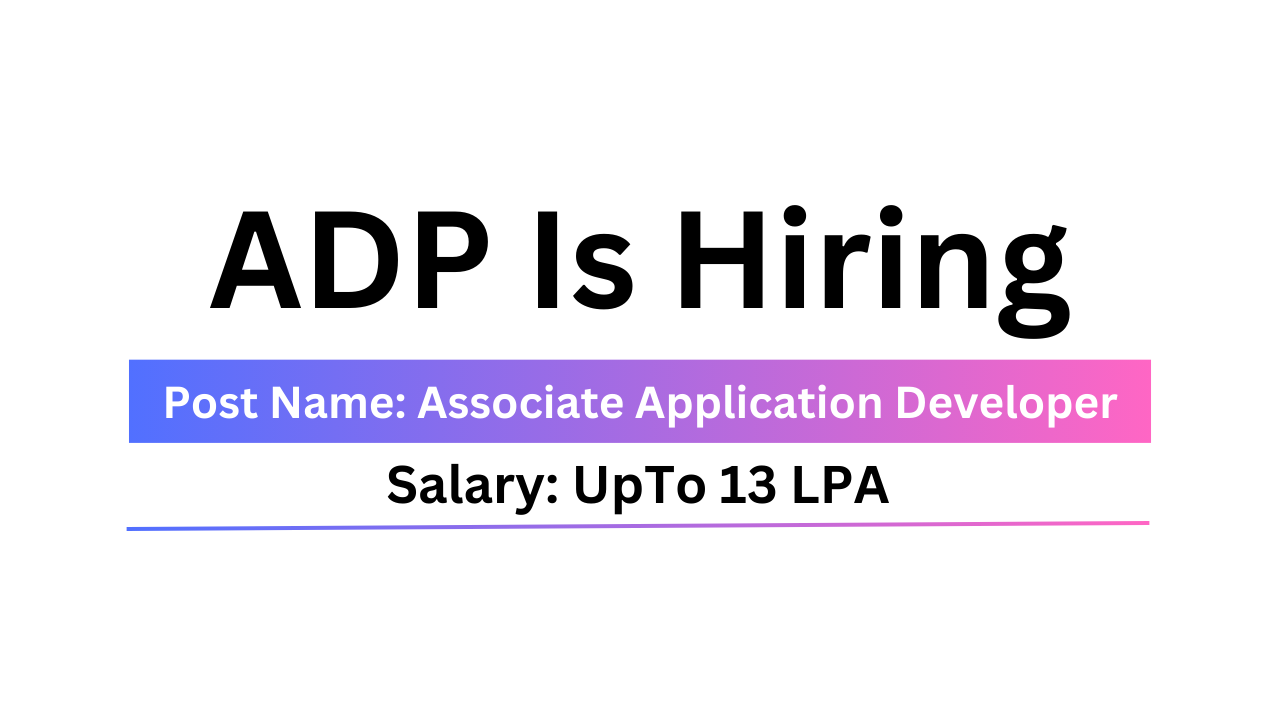 ADP Is Hiring