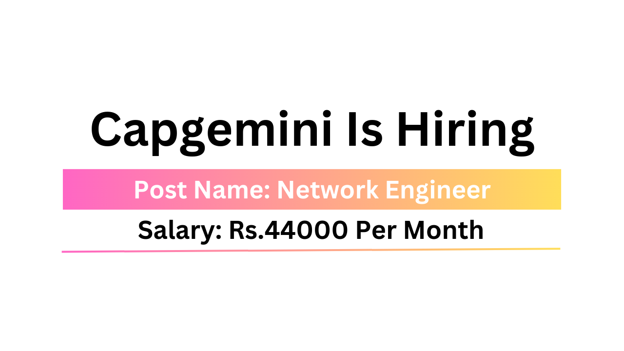 Capgemini Is Hiring