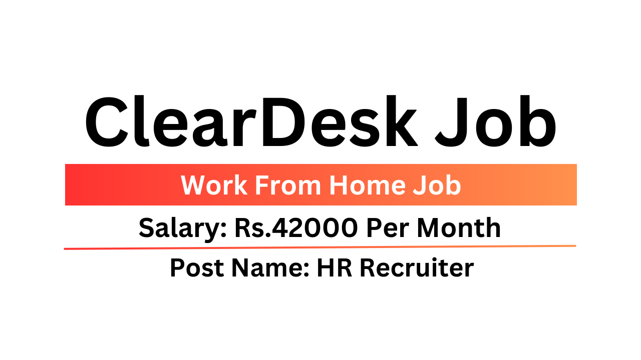 ClearDesk Job