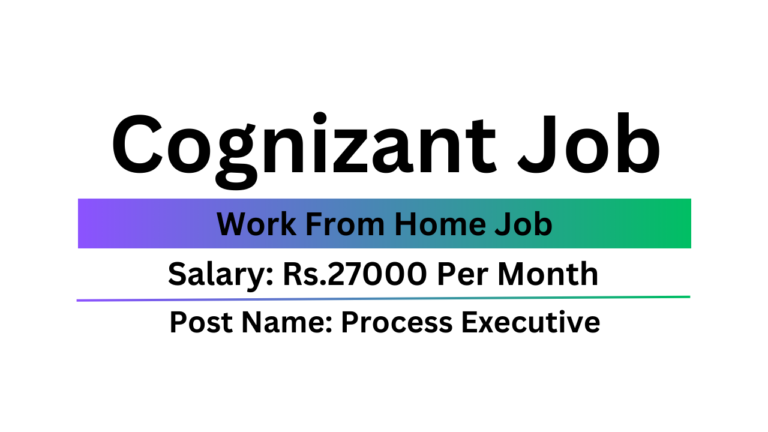 Cognizant Job