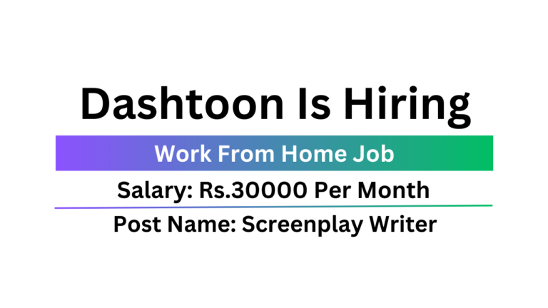 Dashtoon Is Hiring