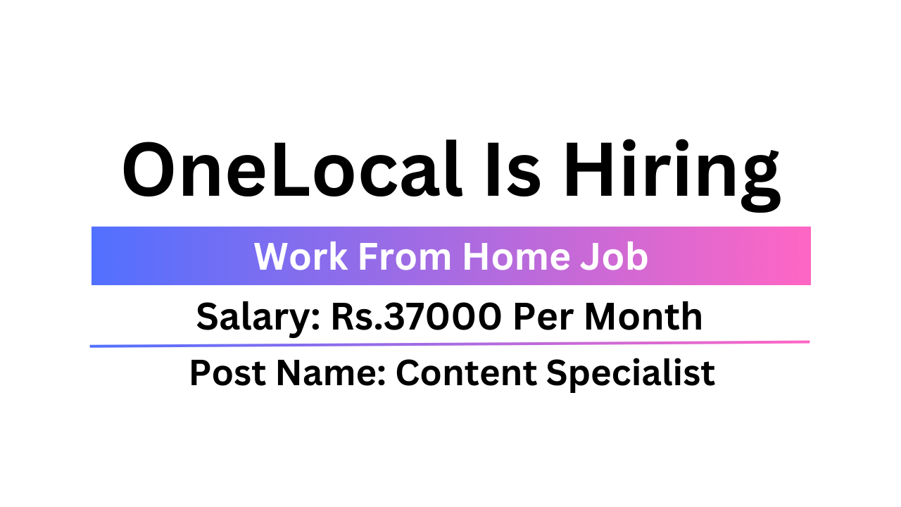 OneLocal Is Hiring