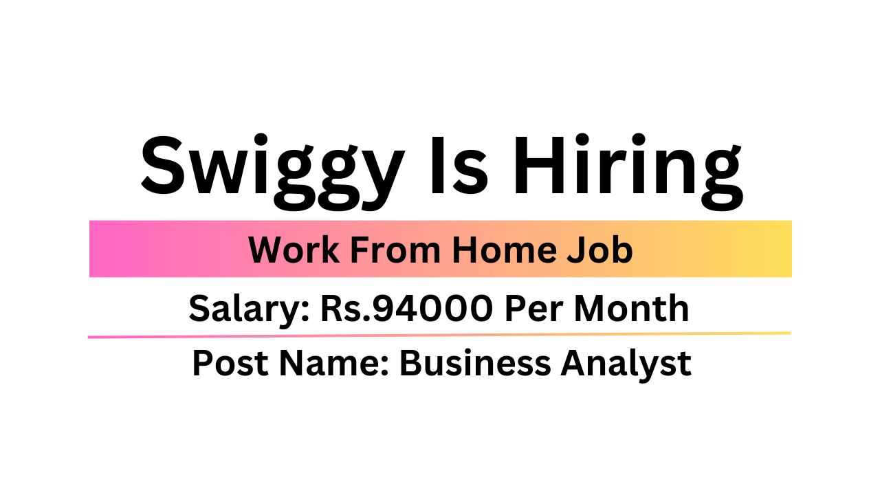 Swiggy Is Hiring