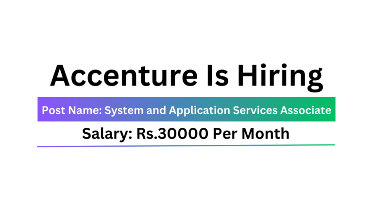 Accenture Is Hiring