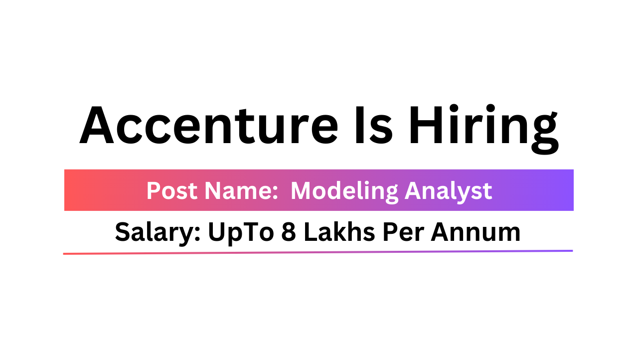 Accenture Is Hiring