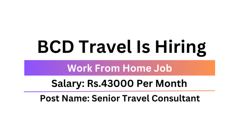 BCD Travel Is Hiring