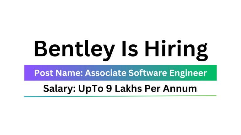 Bentley Is Hiring