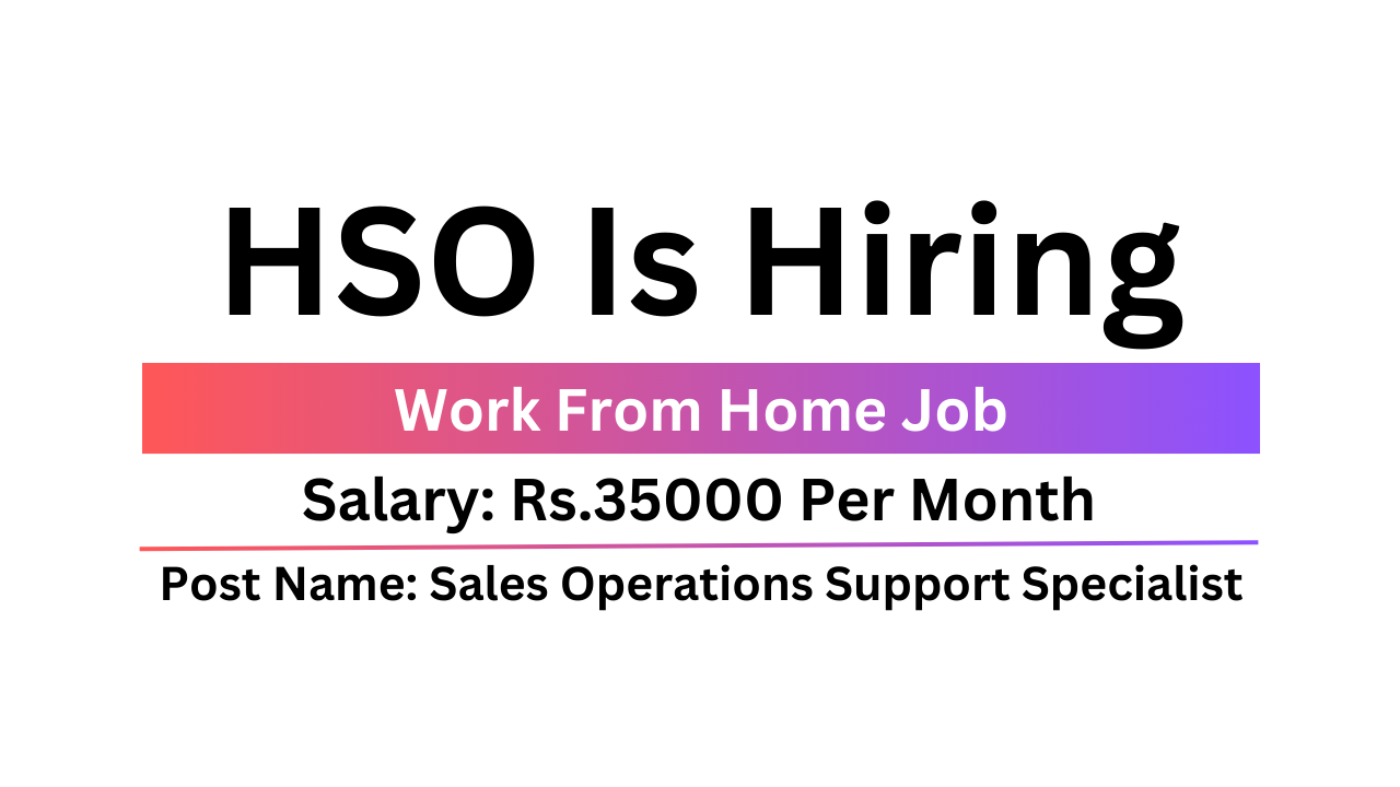 HSO Is Hiring