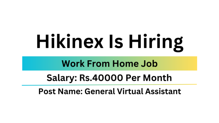 Hikinex Is Hiring