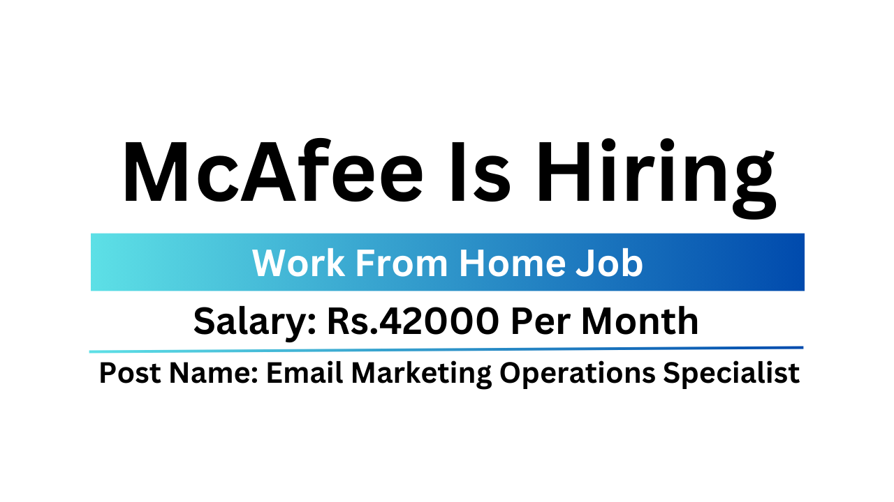 McAfee Is Hiring