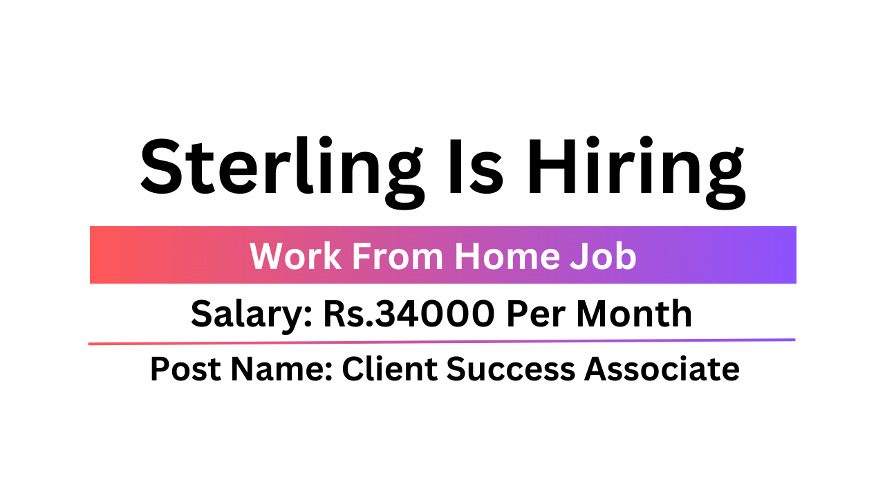 Sterling Is Hiring