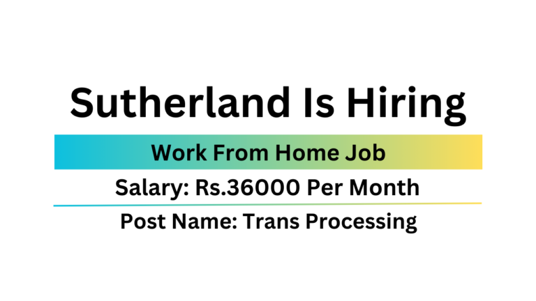 Sutherland Is Hiring