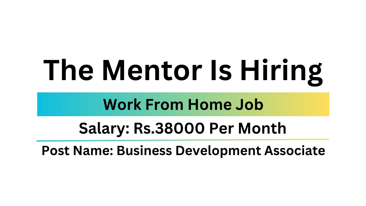 The Mentor Is Hiring