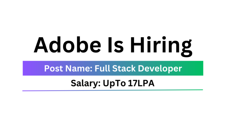 Adobe Is Hiring