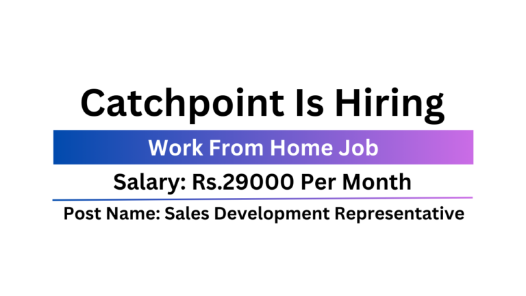 Catchpoint Is Hiring