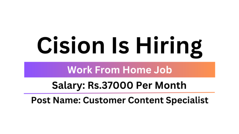 Cision Is Hiring