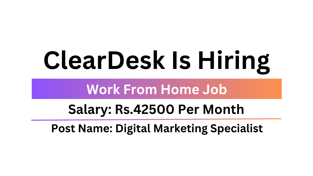 ClearDesk Is Hiring 4