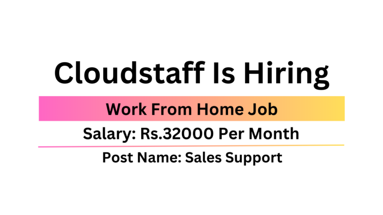 Cloudstaff Is Hiring