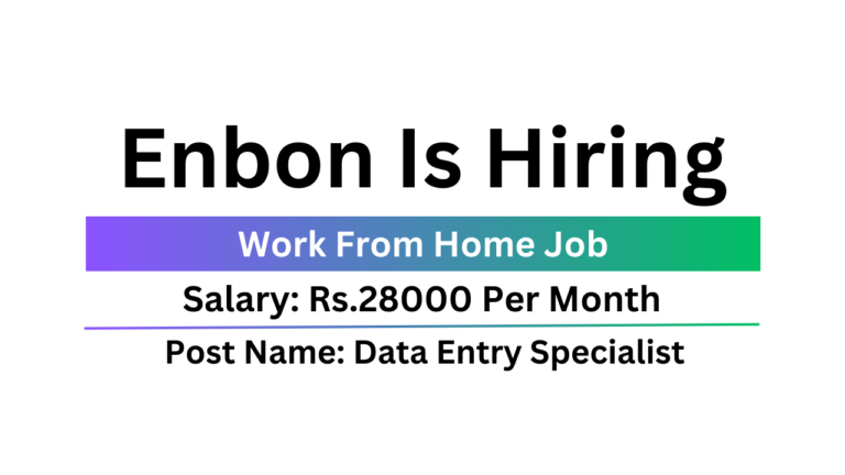 Enbon Is Hiring