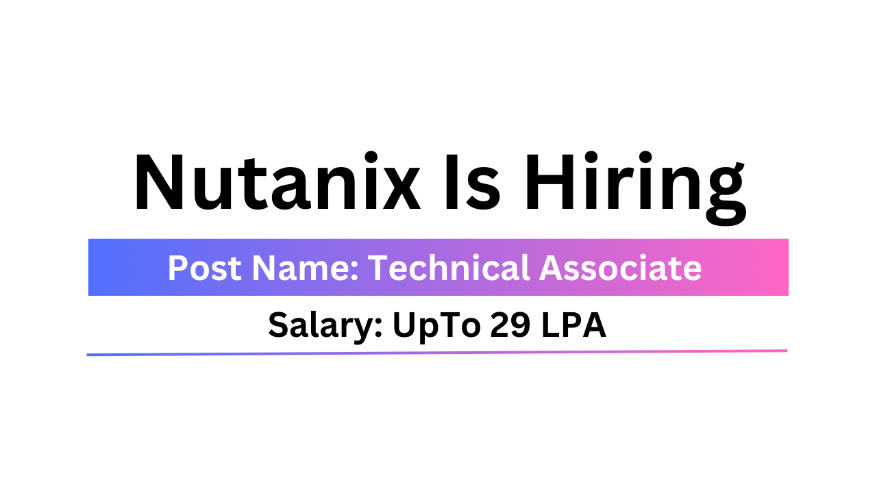 Nutanix Is Hiring