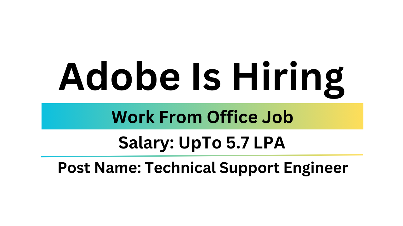 Adobe Is Hiring 7