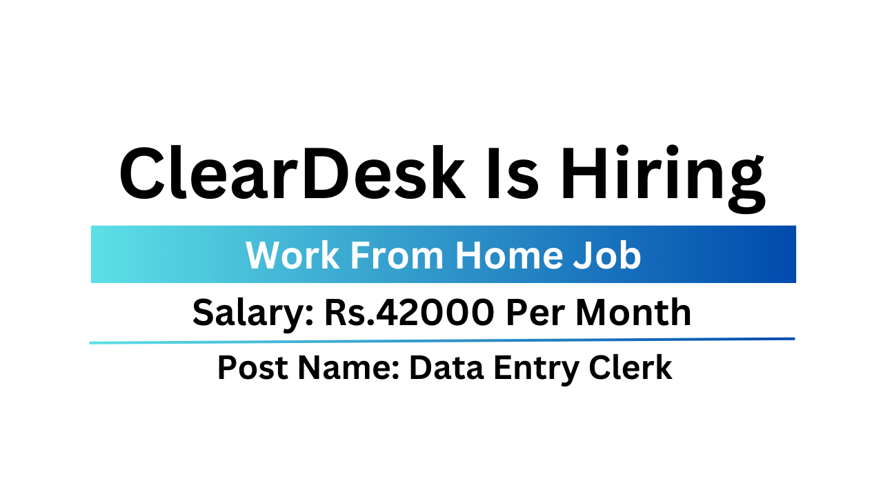 ClearDesk Is Hiring