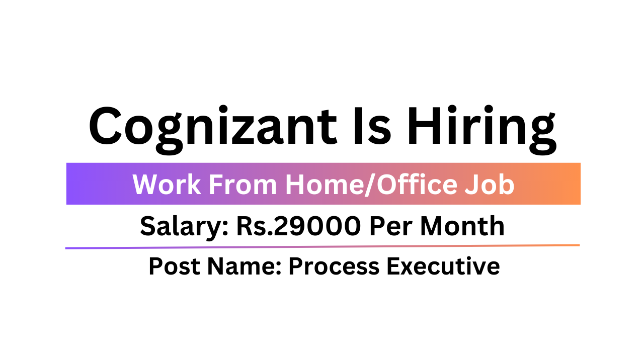 Cognizant Is Hiring 3