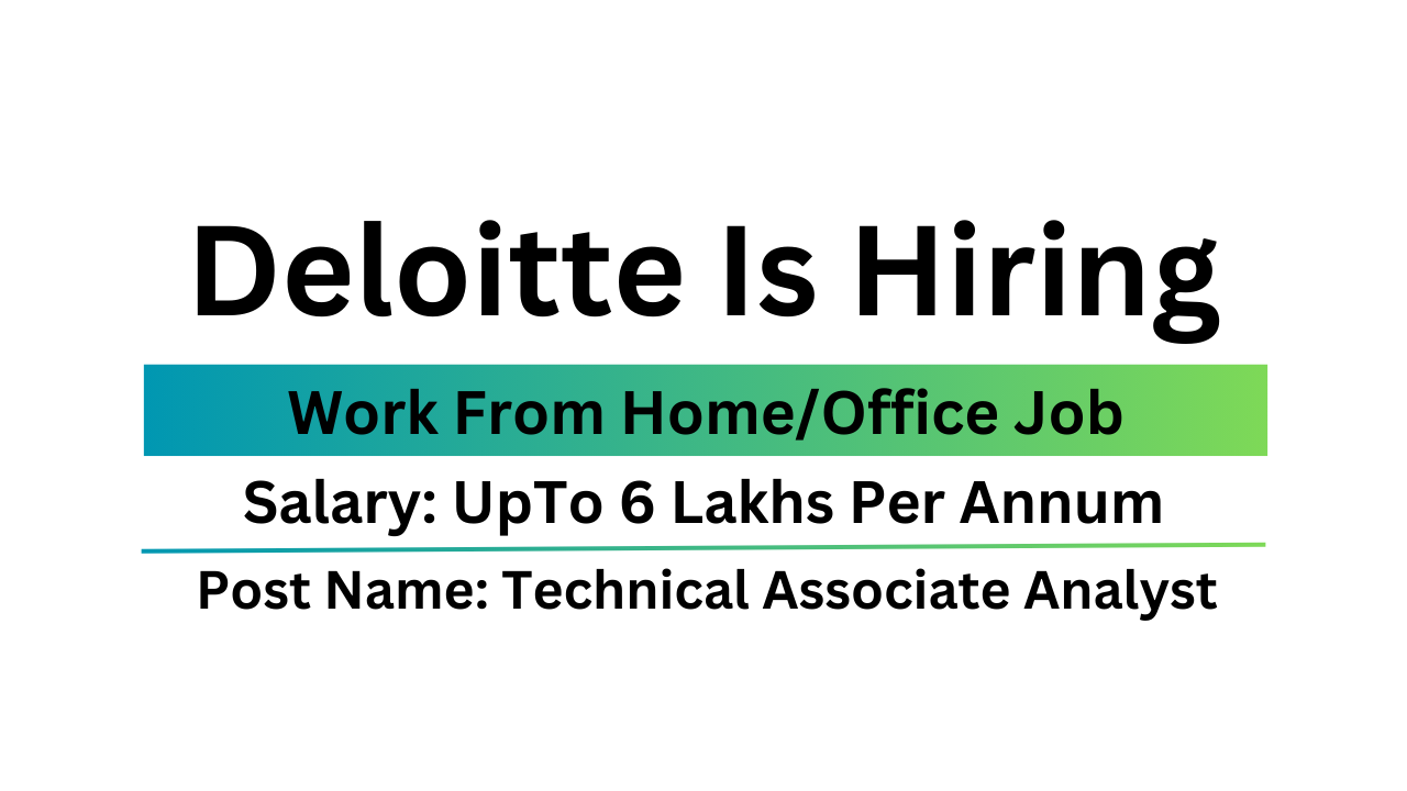 Deloitte Is Hiring