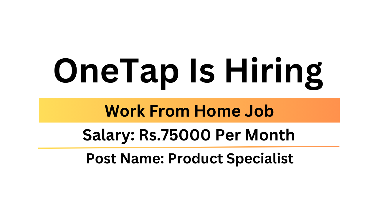 OneTap Is Hiring