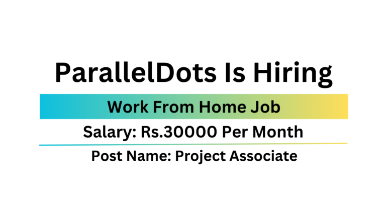 ParallelDots Is Hiring