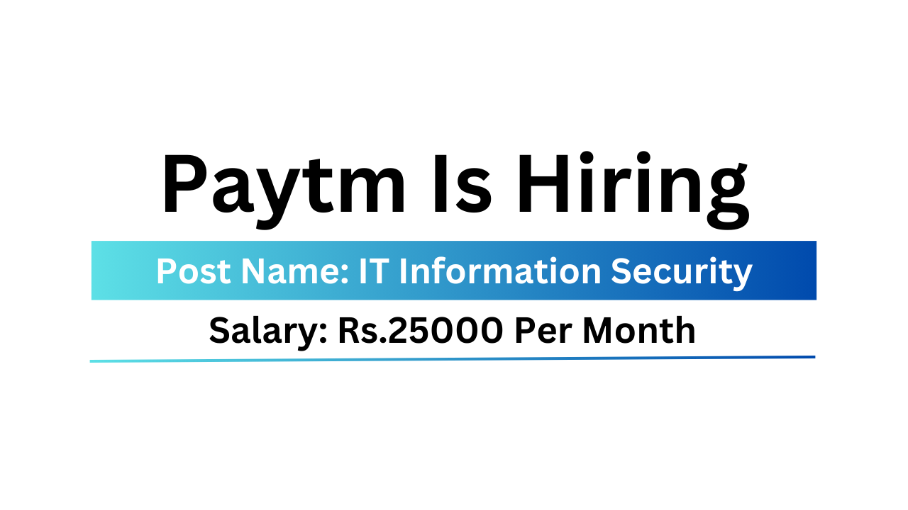 Paytm Is Hiring