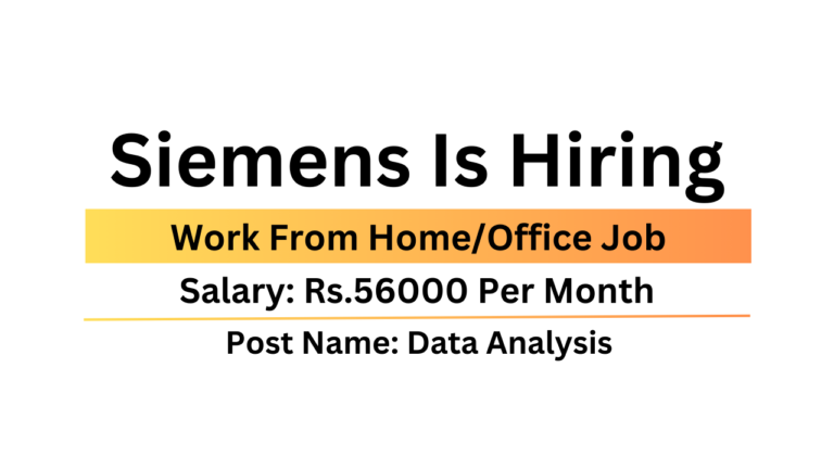 Siemens Is Hiring